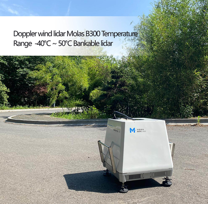 Il doppler bancabile avvolge la gamma di temperature dei pesci luna B300 di lidar -40℃ ~ 50℃
