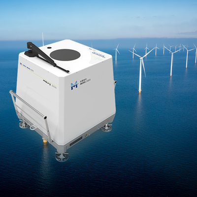 Dispositivo LiDAR per misurazioni eoliche offshore avanzate per aziende energetiche