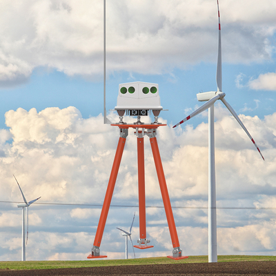 IP66 Lidar per turbine eoliche con precisione ± 0,5° e velocità del vento di sopravvivenza di 70 m/s