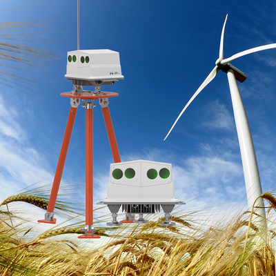 Unità Lightweight WeightData ≤6kg Sistema Lidar per Energia Eolica per la Valutazione delle Risorse Eoliche