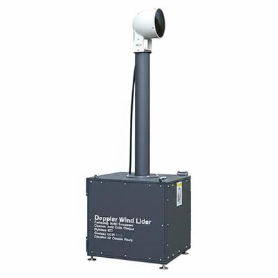 Risoluzione della distanza: 15m, 30m, 75m, 120m. Lidar Doppler per il vento con rilevamento della vista fino a 10 km e uscita dati Profibus DP, Modbus TCP, CAN opzionali per lo studio del clima