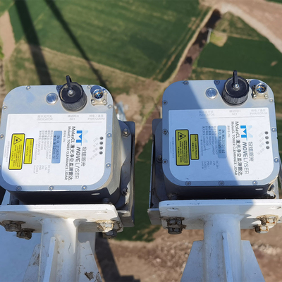 Lidar del vento di terra dell'albero 60W di misura del vento di IP65 Modbus RTU