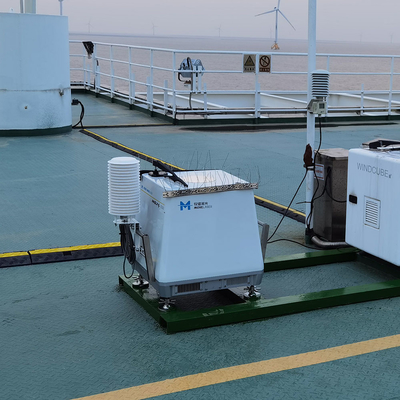 70 watt sistema LIDAR di galleggiamento di direzione del vento di 360 gradi all'aperto