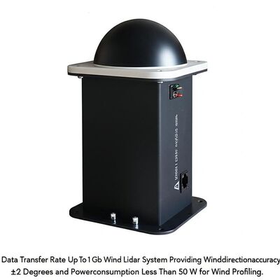 comprare Tasso di trasferimento dati fino a 1 Gb di velocità Sistema di radar del vento che fornisce una precisione della direzione del vento di ±2 gradi e un consumo di energia inferiore a 50 W per la profilazione del vento online manufacture