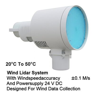 comprare Sistema Lidar Vento da 20°C a 50°C con Accuratezza Velocità Vento ±0.1 m/s e Alimentazione 24 V CC Progettato per la Raccolta Dati Vento online manufacture
