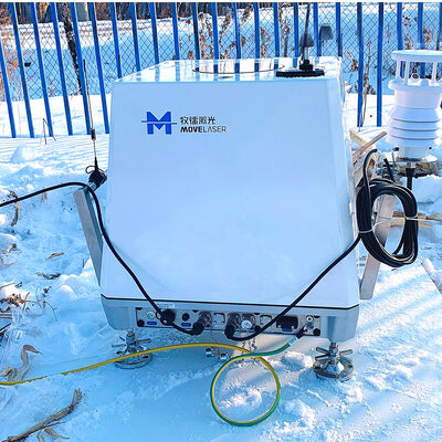buy Alimentato da 100 230V AC Wind Lidar System con accuratezza della velocità del vento di 0,1 m al secondo e accuratezza della direzione del vento di 1 grado per i dati del vento online manufacture