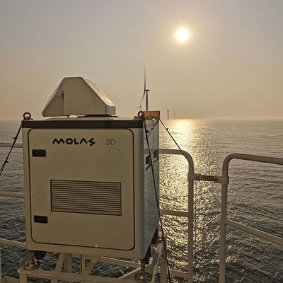 Qualità  Pitch Angular Velocity Azimuth Running Wind Speed Lidar OEM fabbrica