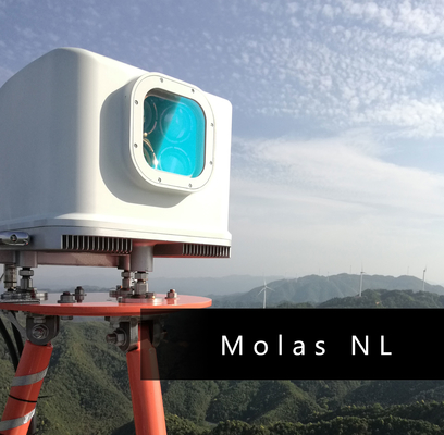 Frequenza di campionamento del lidar di vento offshore a quattro fasci 4 Hz Velocità del vento -50~50 m