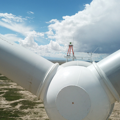 4 travi Nacello montato Lidar per turbine eoliche 10 sec Misurazione