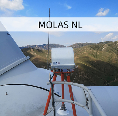 Turbine di Iris Lidar For Onshore Wind del vento di misura di distanza di 10 strati