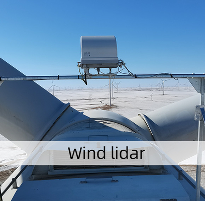 4 Beam Doppler Wind Lidar Rental Eolos Molas Nl Precisione di direzione ±0.5°