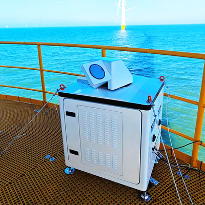 Accuratezza Lidar con 360° orizzontale -10°~190° Verticale 0.1m/s Accuratezza della velocità del vento