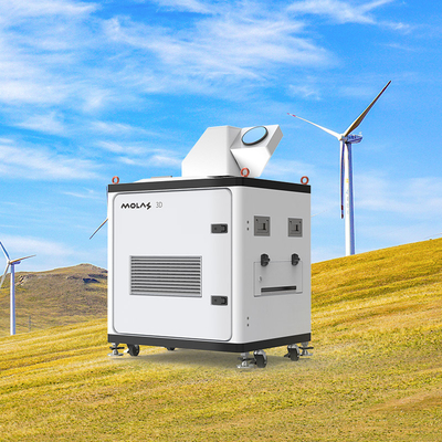 Precisione -50~50m/s Lidar Onshore Wind Con 0,1m/s Precisione 4km Verticale Range