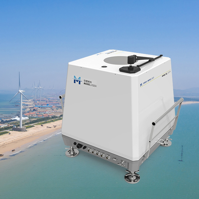 Intervallo di temperatura -40°C-60°C per Lidar eolico offshore. Intervallo di umidità 0% - 100% e alimentazione 24V±5%DC