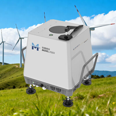 Intervallo di umidità da 0 a 100% Dispositivo laser di monitoraggio del flusso atmosferico alimentato a un massimo di 60 W Adatto per il rilevamento del flusso atmosferico in tempo reale
