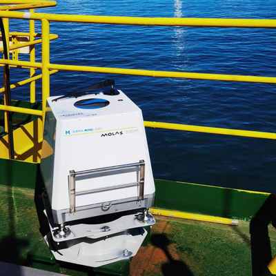 lidar del vento di terra di misura IP67 di velocità del vento di 0-75m/S Movelaser