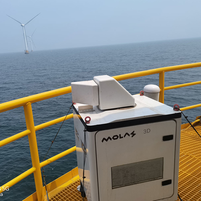 Velocità del vento di sopravvivenza di lidar 70m/S di misura del vento di larghezza 50m 100m dell'angolo morto