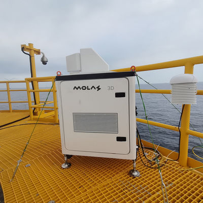 Vento di lidar dei pesci luna 3d distanza tipica di rilevazione di 4/8 di chilometro terrestre