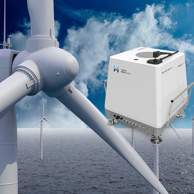 Sistema di telerilevamento lidar per turbina eolica da 60W alimentato a 24V±5%DC per soluzioni di monitoraggio dell'energia eolica